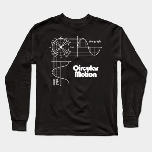 Circular Motion - dark Long Sleeve T-Shirt